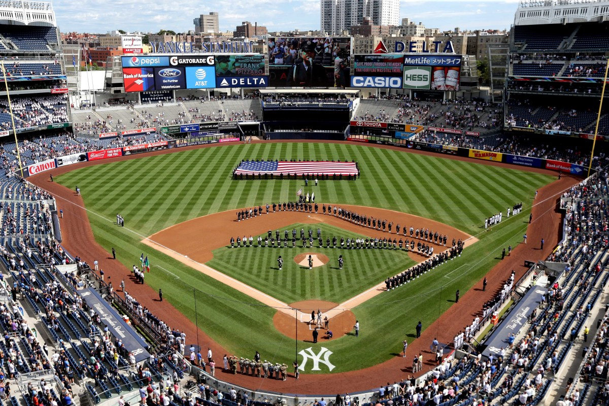 General view of Yankee Stadium